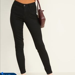 Old Navy Rock Star Super skinny black jeans